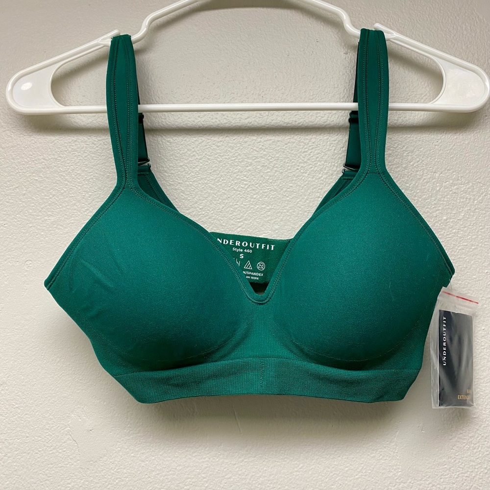 NWT Women's Small Green Bra